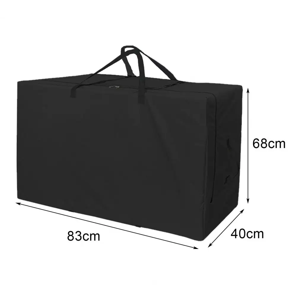 Folding Mattress Storage Bag Oxford Cloth Dust-proof Portable Handle Trifold Mattress Bedding Clothes Organizer Pouch Carry Case 6