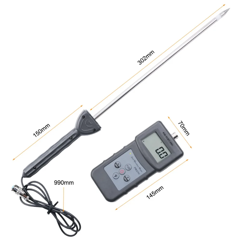PMS710 Soil Moisture Meter High precision Soil Moisture Analyzer for Concrete, River Sand, hygrometer
