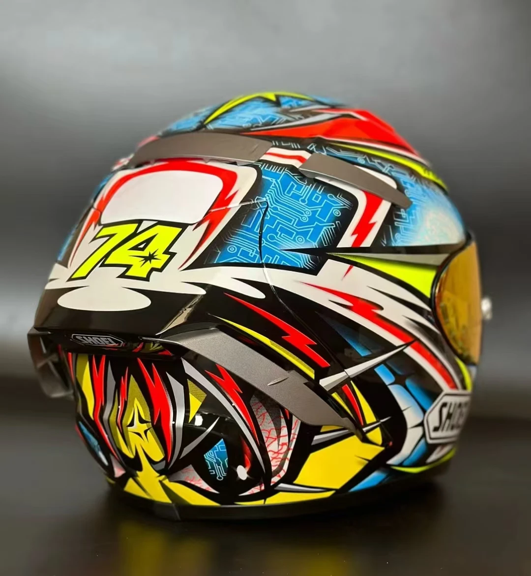 SHOEI X14 DAIJIRO サイズL Full Face Motorcycle helmet shoei X14 YELLOW daijiro Riding