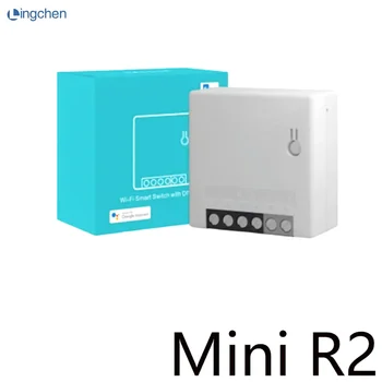정품 미니 R2 MINIR2 양방향 스마트 스위치, 소형 바디 리모컨 와이파이 스위치, 알렉사 구글 홈용 지지대 외부 스위치