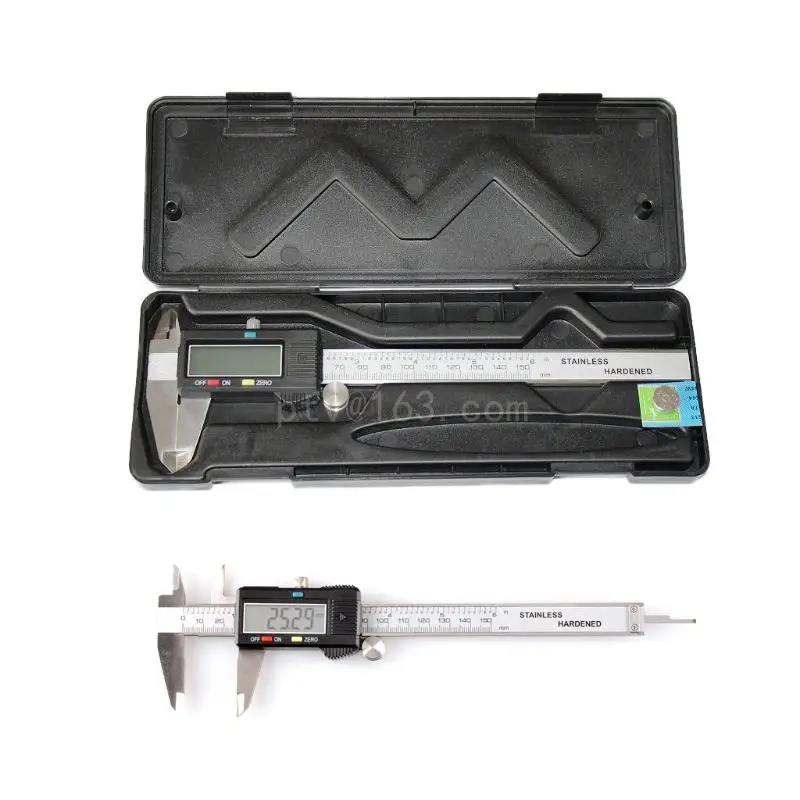 Plastic Storage for Case Box 9.25in Length Portable Carry for Case Suitable for 150mm Vernier Calipers for W Design Stor