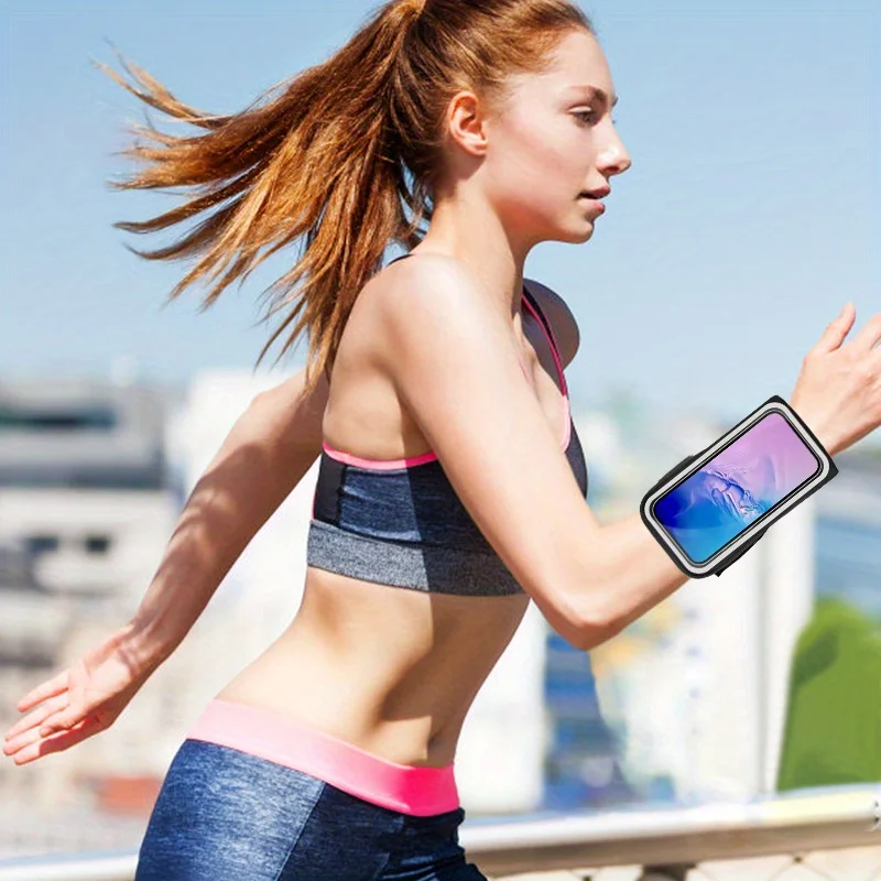 HAISSKY Touch Screen Wristband Bag for Outdoor Cycling and Fitness