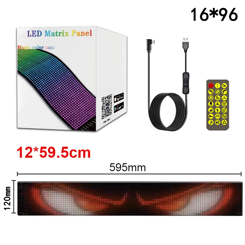 ตัวเลือกสินค้า แผงจอแสดงผล LED 3D บลูทูธ สร้างสรรค์ Graffiti ได้ทันที