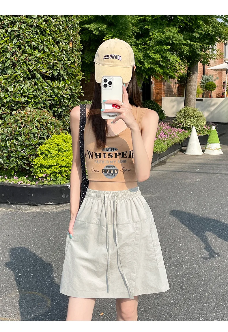 Women Two Piece Shorts Skirt Set Image 7