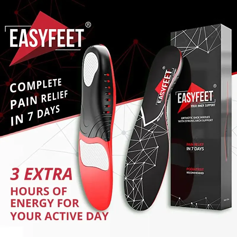 Premium ortopediska innersulor för PU Gel Stötdämpning Andningsbar sula Pad Sport Valvstöd Fötter Smärtvård Innersula_voghion.com