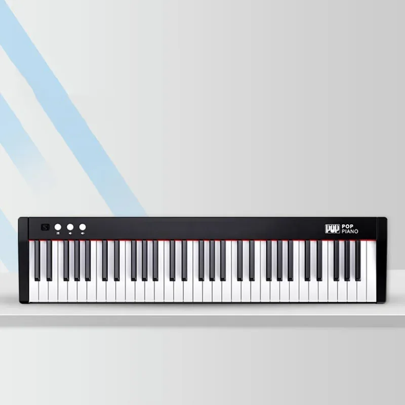 Tastiera Musicale Per Bambini Pianoforte Digitale Professionale Pieghevole Sintetizzatore Per Pianoforte 61 Tasti Strumento Musicale Meccanico Pianofo