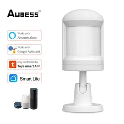 Tuya – capteur intelligent ZigBee 3.0 PIR, avec trépied, Base rotative à 360 degrés et Hub passerelle ZigBee pour maison connectée 