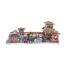 Exquisite Suzhou Garden 3D Metal Puzzle Kit - DIY Laser - Cut Jigsaw Toy (Suzhou garden)