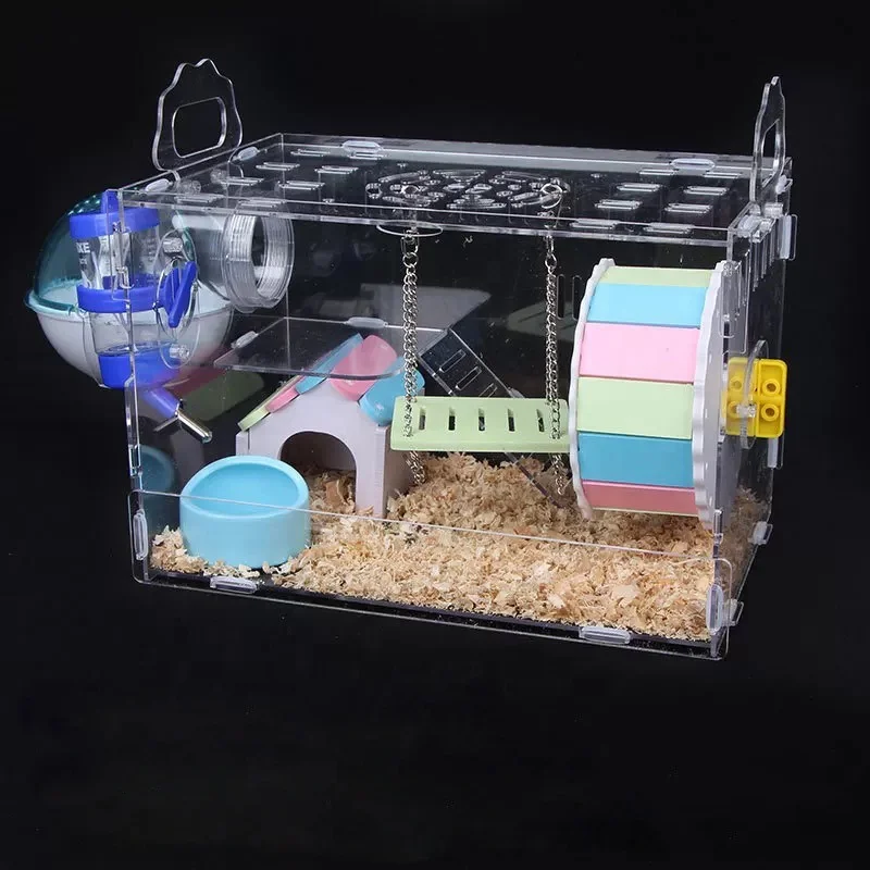 Photo inspiration: Custom Hamster Cage With A Customized Deck Reference: Se4Bafa0A72F84E9B8Ad5Ac906B8De135V Jpg
