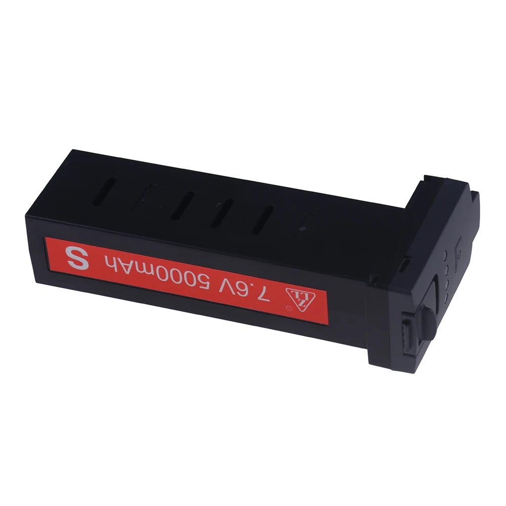 Batterie drone 5000mAh jaune avec connecteur, prête à l'emploi pour remplacer l'ancienne.