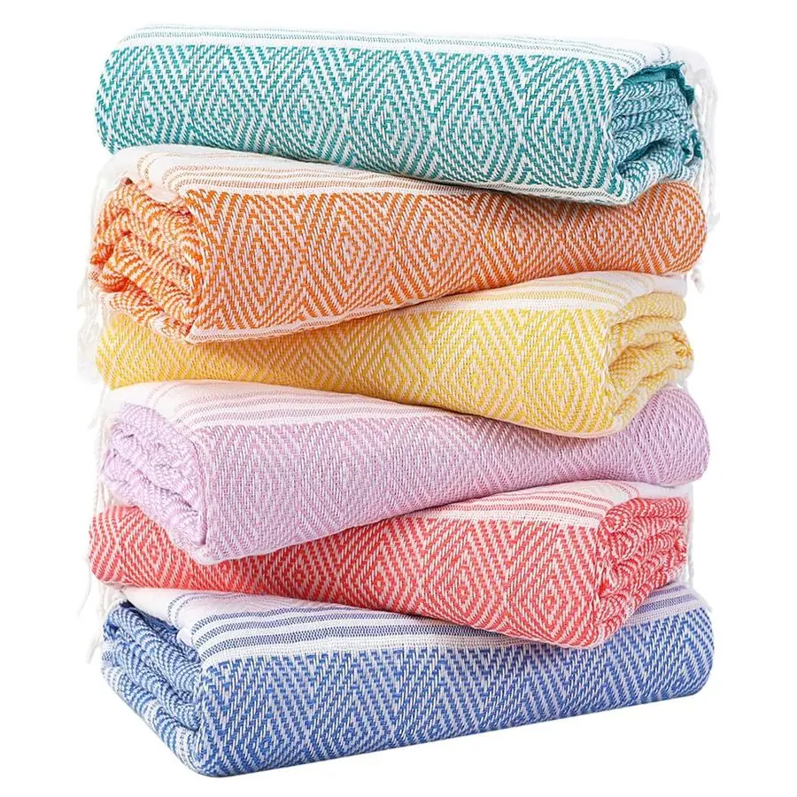 Oversized Turkish beach towel set - image 1