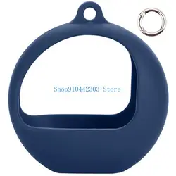 Durable Silicone Shockproof Headphone Sleeve - Flexible and Washable Guard Case (Dark blue color)