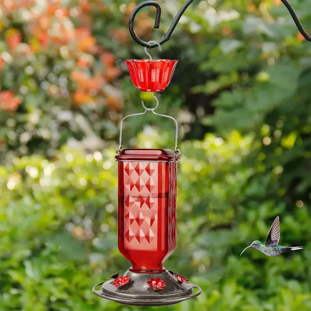 Bird Feeder Automatic Foot Feeding Tool Outdoor Bird Feeder Hanging Nut Feeding Multiple Hole Dispenser Holder Food Container 2