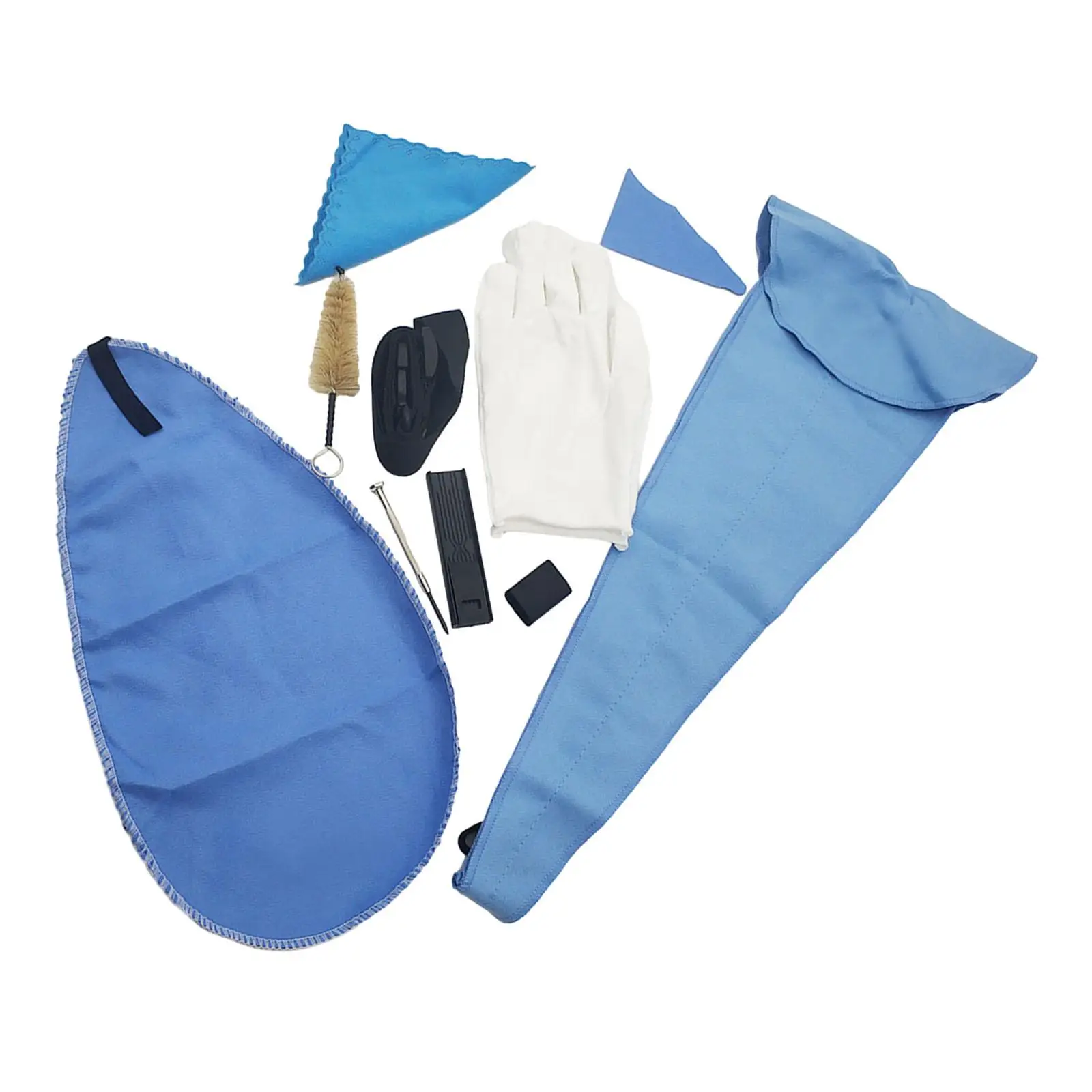 Saxophone Cleaning Set Accessory Cleaning Cloth for Flute Clarinet Trumpet