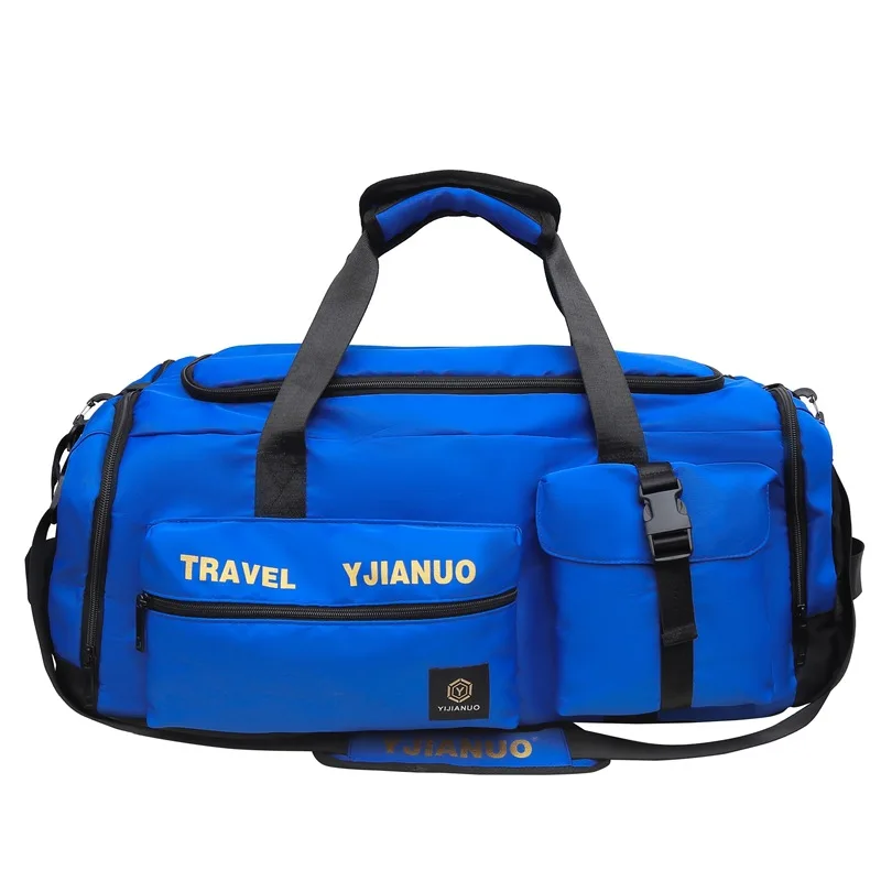 Borsa da viaggio di grande capacità, borsa da weekend, borsa da viaggio con scomparto per scarpe, borsa sportiva da fitness per donna, borsa a tracolla - immagine 5