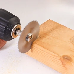 Mini High Speed Steel Small Saw Blade Circular Saw Blade Wood Plastic PVC Pipe Electric Grinder Electric Hand Drill Parts