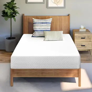 8 Inch Twin Cooling Gel Memory Foam Mattress Medium Firm CertiPUR-US Certified Foam Mattress in a Box Enhanced Pressure Relief R