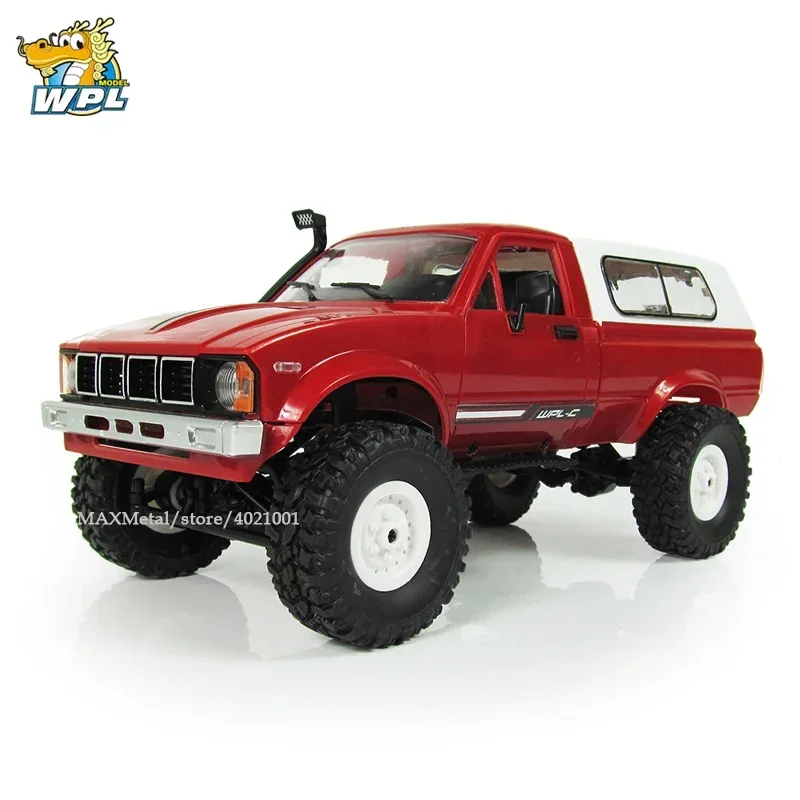 WPL C24 C14 C24-1 Controlled Cars Off-Road RC Car 1:16 RC Crawler Military Truck Electric Car Truck 4WD Battery Power Car 5