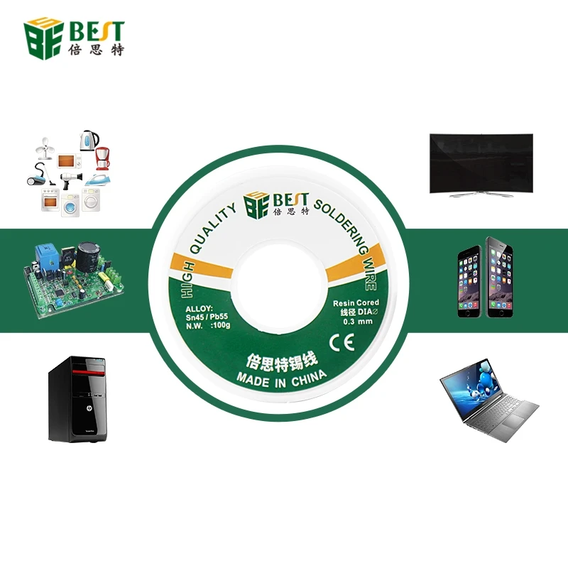 Fil à souder en étain Sn55Pb45 avec emballage tubulaire Fabricants et  Fournisseurs Chine 10g - Liste de prix - BBIEN Technology