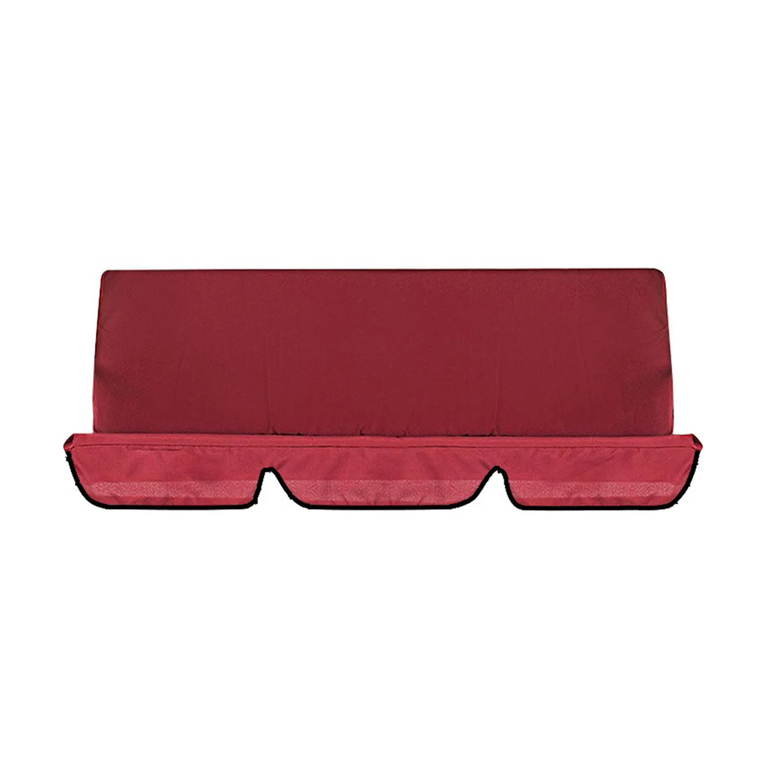 Swing Cushion Cover Outdoor Waterproof Canopy Cover Set Replacement For Patio Garden Yard 3 Seater Chair Covers Hammock