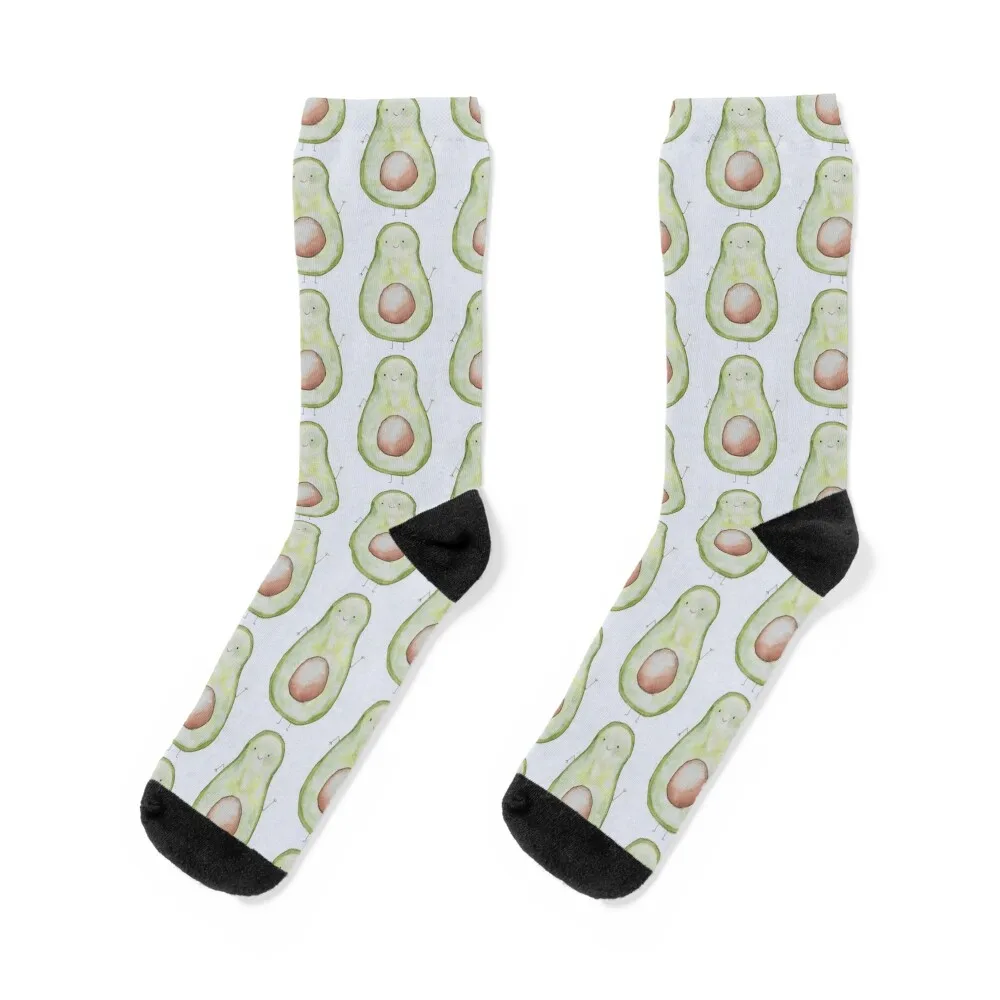 

a big avocado guy Socks hiphop anti slip football Women's Socks Men's