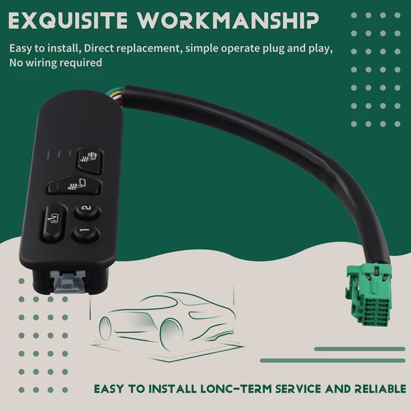 Front Left Seat Heater Switch 15116863 For Chevy Silverado 1500 2500 3500 HD 2003-2007