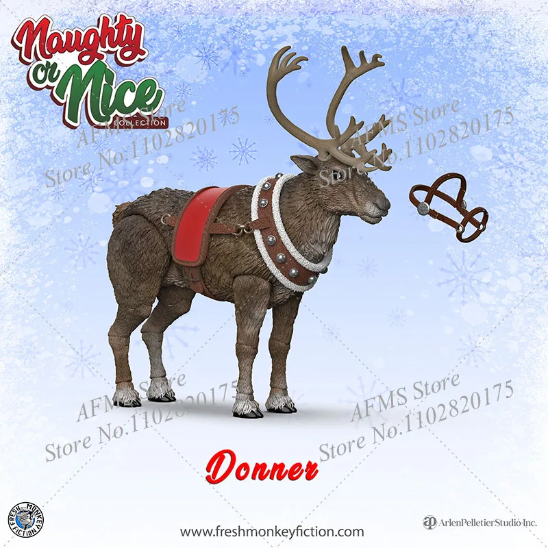 1/12 Scale Collectible Figure Christmas Themed Santa Claus Elves