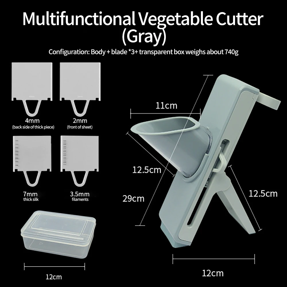 Vegetable Cutter Manual Vegetable Cutter Kitchen Meat Slicer Food Chopper Grater Meat Not Hurting Your Hands Kitchen Tool