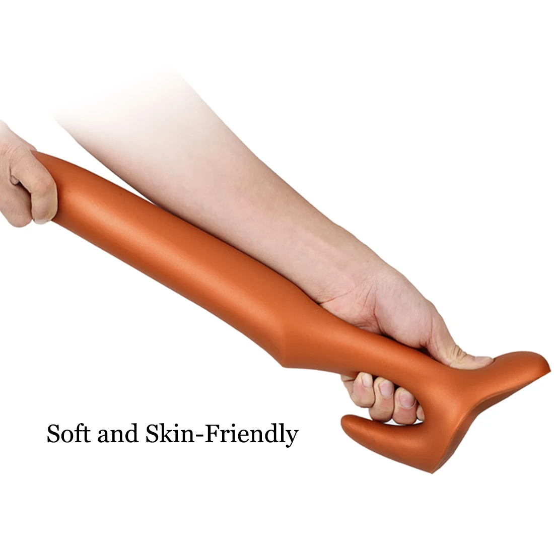 Plug Anal Grande Líquido de Silicone Super Macio Buttplug Anal Dilator