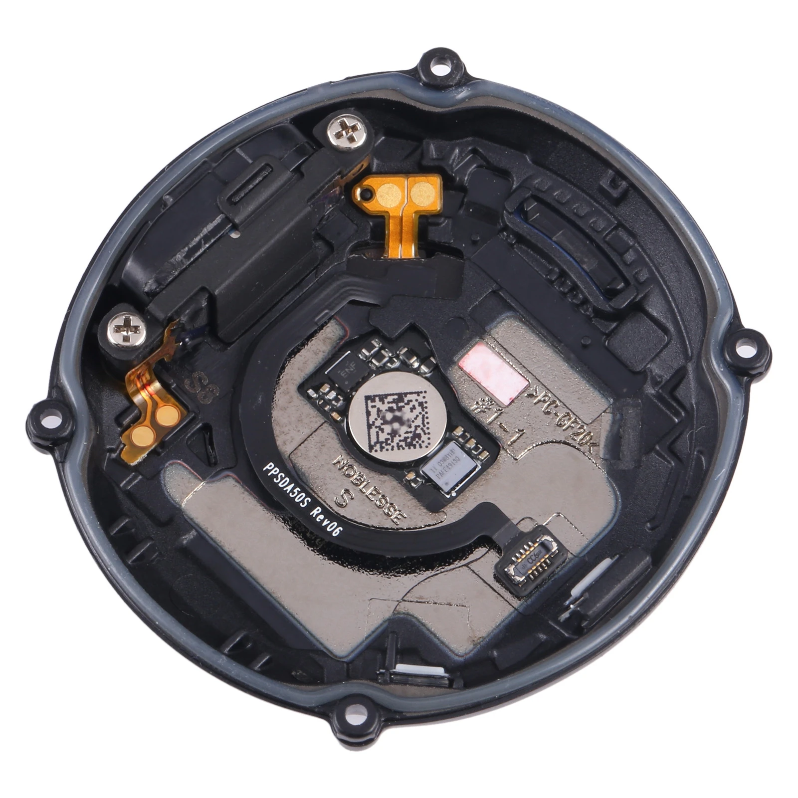 Back Cover With Heart Rate Sensor+Wireless Charging Module For Samsung Galaxy Watch 3 45mm SM-R840 / Galaxy Watch 3 41mm SM-R850