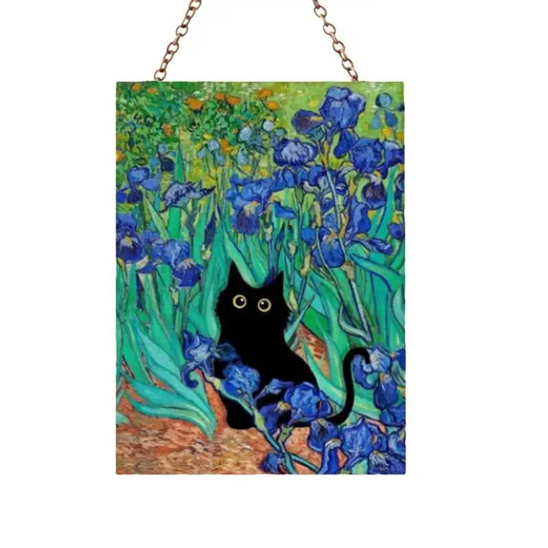 

Cat Hang Ornaments Acrylic Cat Ornament Acrylic Cat Window Hang Decor Animal Decorations Ornament For Rooms Home Window Truck