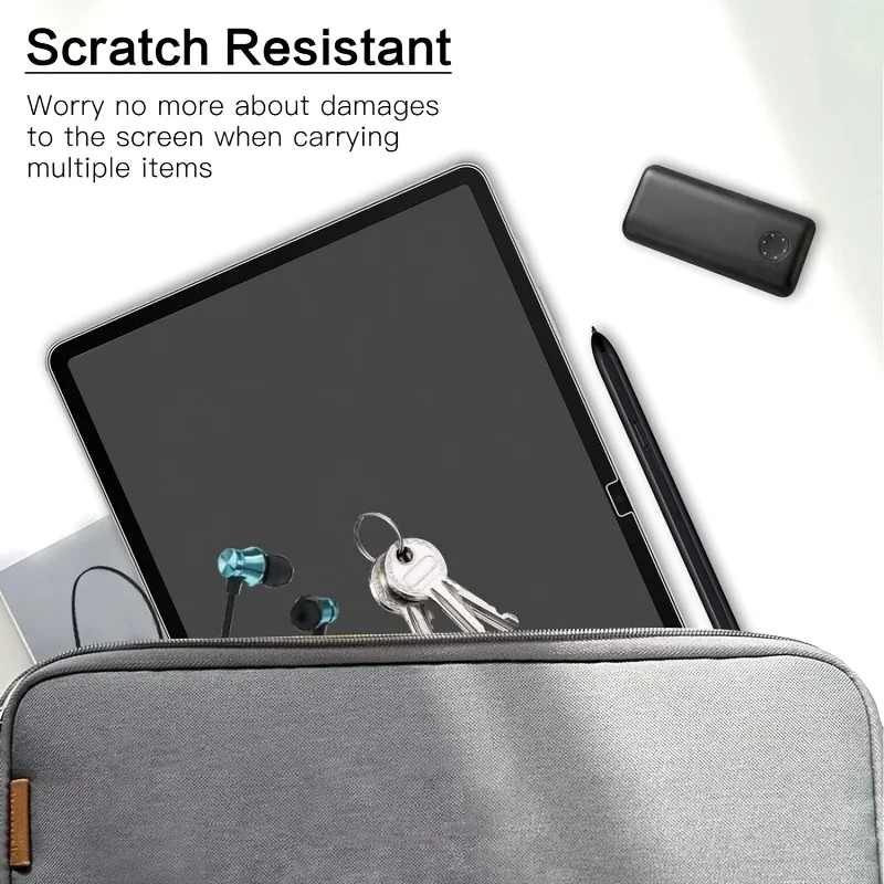 2 pellicole protettive in carta satinata adatte per tablet Microsoft Surface Pro 7/Pro 6/Pro 5/Pro 4 per scrivere e disegnare su carta - immagine 5