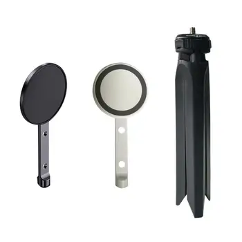 휴대폰 사진 마그네틱 홀더 삼각대 안정기, 1/4 인터페이스, 휴대폰 사진 브래킷, 손떨림 방지 셀카, Macsafe iph P8F1 상품 이미지