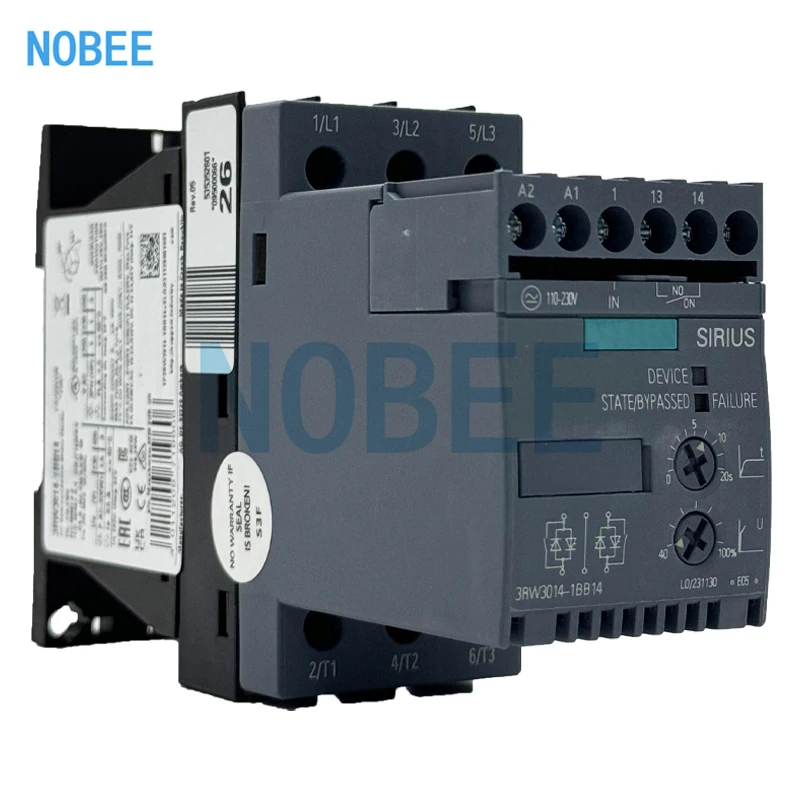 Original SIRIUS 3RW30 Soft starter S00 200-480V 3RW3013-1BB14 3RW3014-1BB14 3RW3016-1BB14 3RW3017-1BB14 3RW3018-1BB14