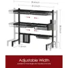 Dish Drying Rack - Large Over The Sink Dish Drainer Drying Rack, Large Capacity Stainless Steel Dish Rack, Storage Rack 6