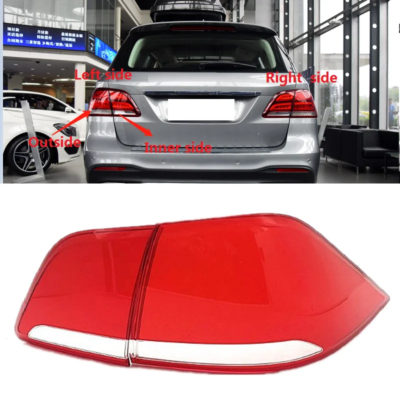 For Benz GLE-Class W166 GLE320 GLE350D GLE400 2016-2018 Rear Taillight  Shell Tail Lamp Cover Turn Signal Stop Light Mask AliExpress Mobile