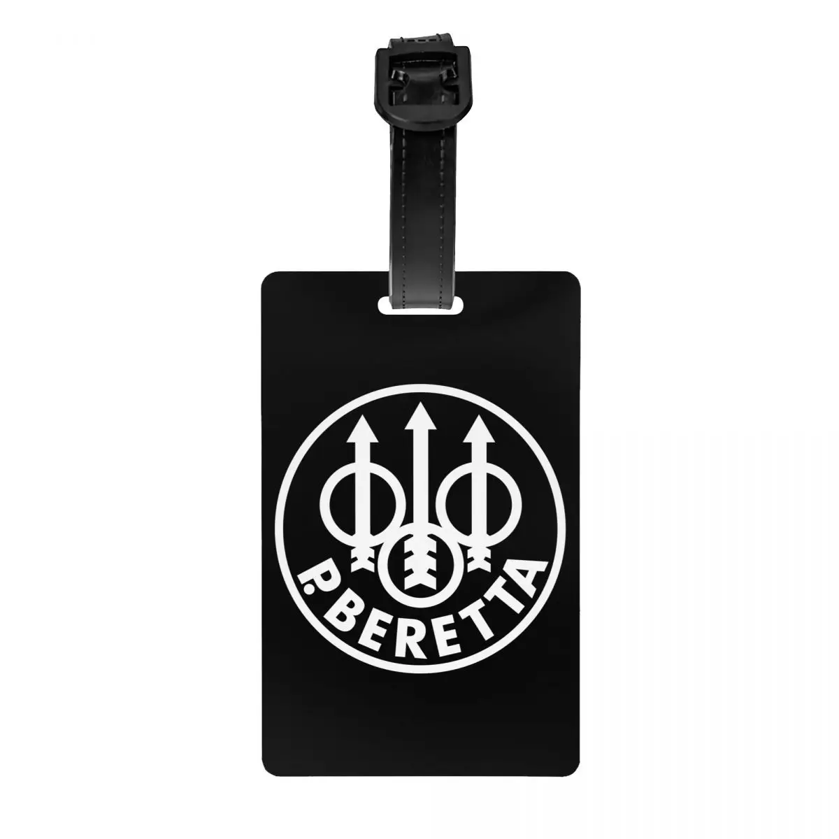 

Military Fan Beretta Gun Logo Luggage Tags for Travel Suitcase Privacy Cover Name ID Card