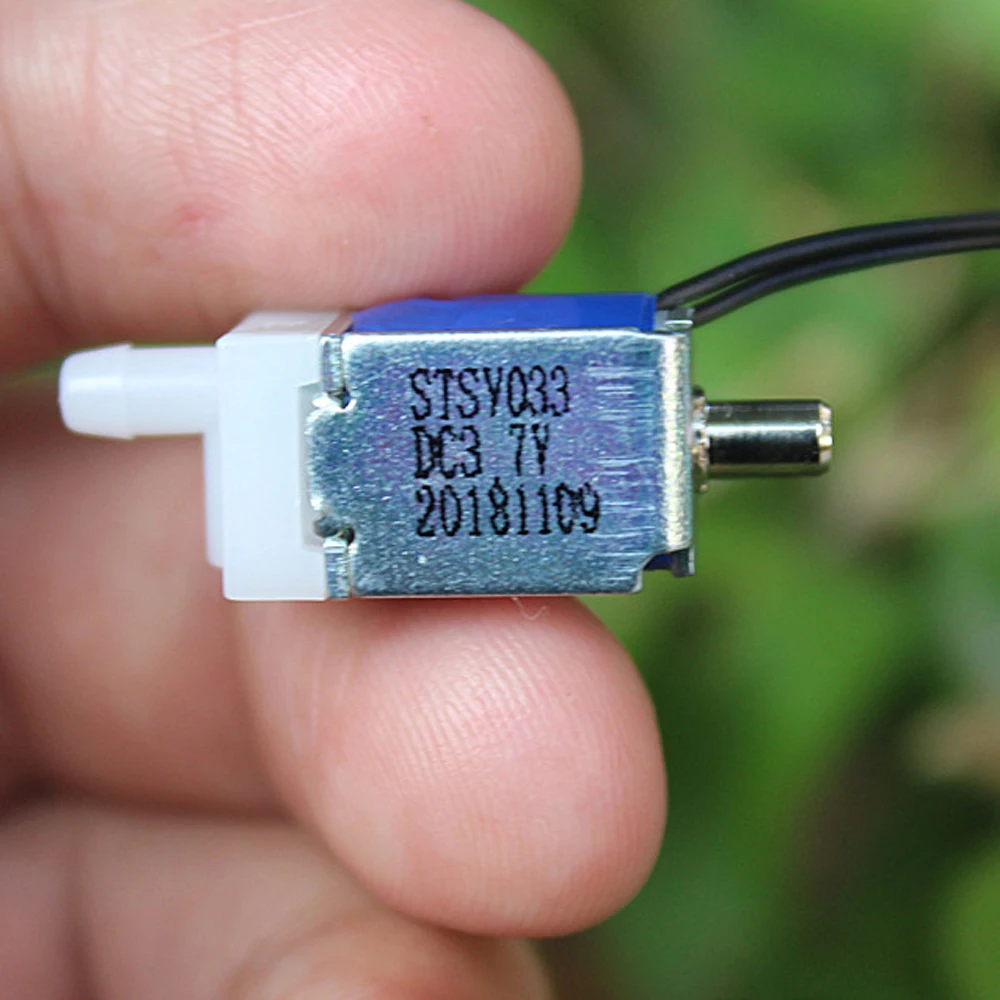 

3-ходовой Электромагнитный Мини-клапан, выпускной клапан, электронный инструмент, постоянный ток 3,7 в, электронный Впускной Выпускной клапан