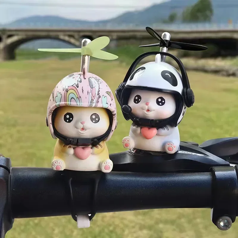 Kitten Bike Handlebar Decoration for Electric Bike Motorbike Bicycle Kids Scooter