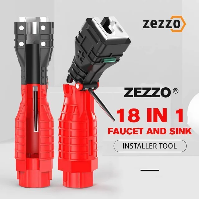 18-in-1 Faucet and Sink Installer Tool