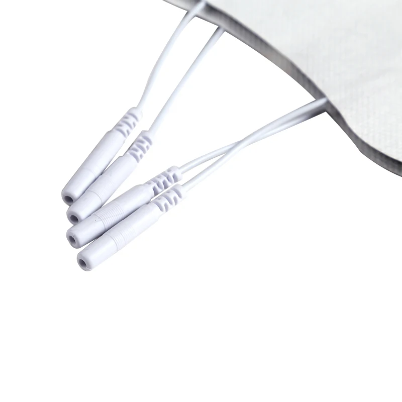 Nerve Muscle Stimulator Silicone Gel EMS Electrode Pads NeckNon-Woven Patch Self-Adhesive  Acupuncture Physiotherapy TENS Pads 3