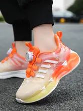  Night Light Children Sneakers for Boys Mesh Breathable Running Sports Shoes 3-12 Years Kids Girls Flat Casual Shoes Size 29-39 