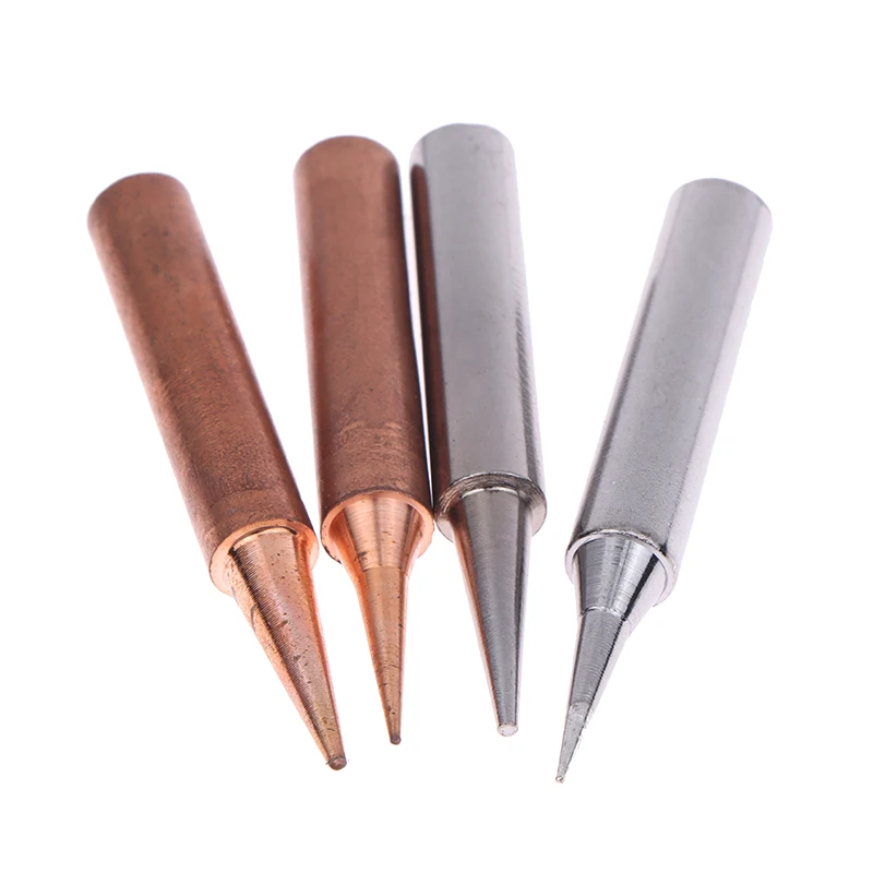 Set of 5 Lead-free Pure Copper 900M-T-B Solder Iron Tips, Perfect for Welding Equipment