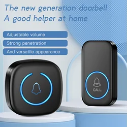 Smart Wireless Doorbell with 60 Melodies and Extensive Range - US Plug
