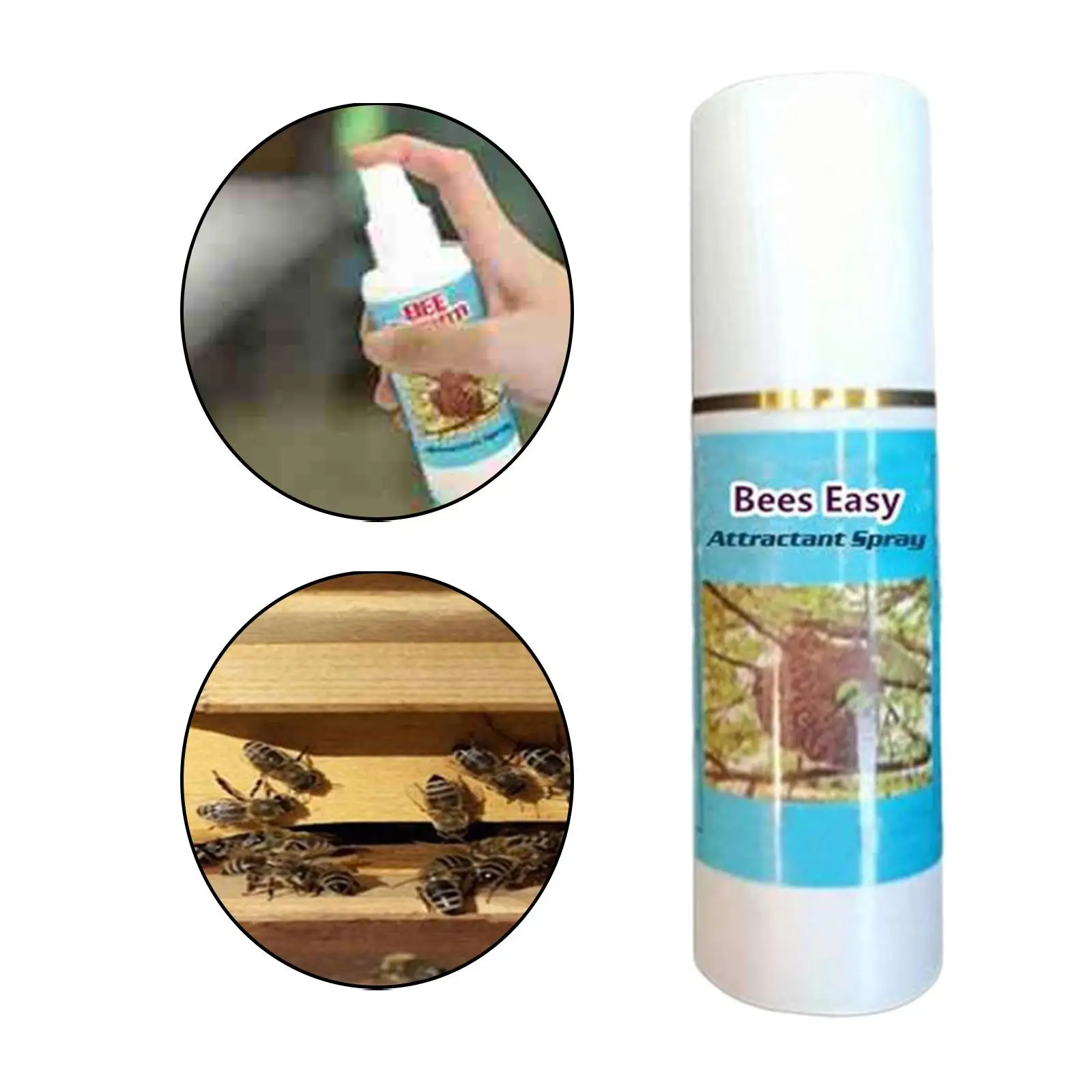 Bee Attractant Lure Natural Hornet Bee Seduction Spray Trap Bait for Outdoor