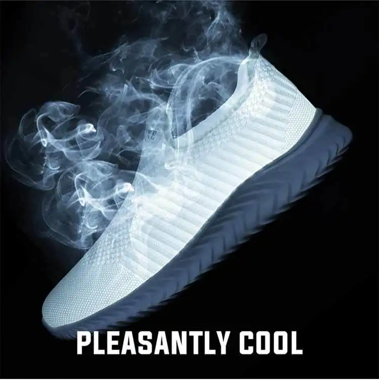 QZHSMY Sneakers Men Shoes High Quality Loafers 2022 NEW Lightweight Breathable White Fashion Casual Walking Shoes Tenis Aldult