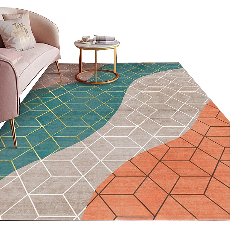 

Ковер в нордическом стиле для гостиной, спальни