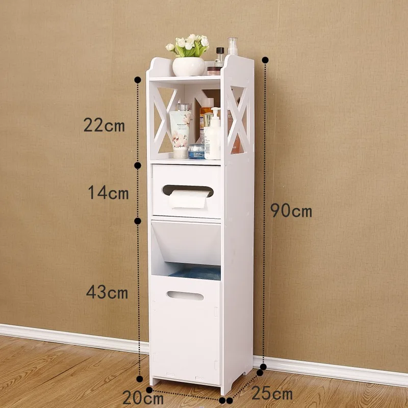 bathroom toilet crevice storage cabinet rack｜TikTok Search