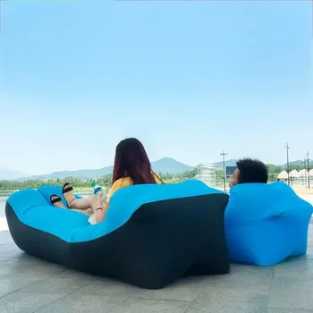 Portable Inflatable Sofa Chair - Quick Inflation and Deflation, Sofa with Storage Bag, Suitable for Travel, Camping - Picnicking
