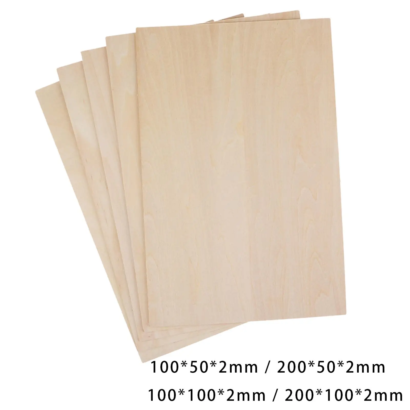 10Pcs Unfinished Wood Basswood Sheets Thin Plywood Board for Mini House  Crafts DIY Project Miniature Aircraft Making Plane Model - AliExpress